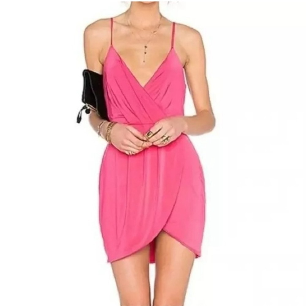 Lovers + Friends Revolve Muse Dress Rose Pink Small